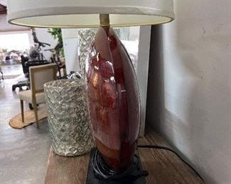 Side View of Lamp