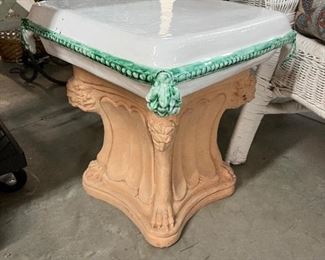 Another View of the Terra Cotta Stool