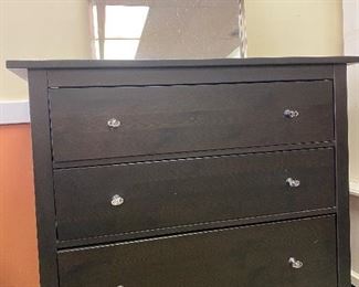 Ballard Designs 3 Drawer Chest w/ Mirror