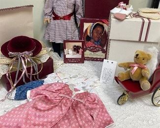 Samantha American Girl Doll w/ Clothing and Accessories