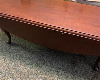 Beautiful Queen Anne Drop Leaf Coffee Table