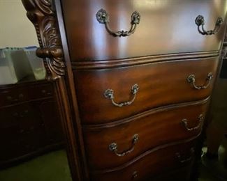 Beautiful Chest of Drawers Matching King Sized Bedroom Set