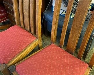Lovely Antique Oak Chairs
