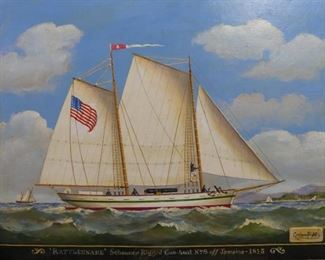 Graham Flight painting 