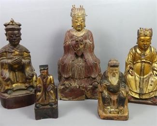 Antique Chinese buddhas & figures