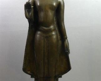 Large Chinese bronze buddha