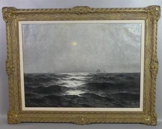 W.S. Barrett painting