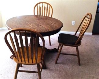  Oak Claw Foot Pedestal Table and Chairs
Starting at $5
