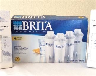 Brita and Glacier Fresh Water Filters