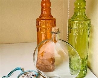 Decorative Glass Bottles and More