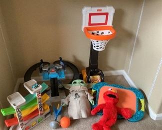 Toys Including Grogu, Tickle Me Elmo, and More