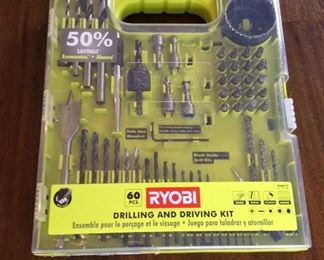 Ryobi Drilling and Driving Set