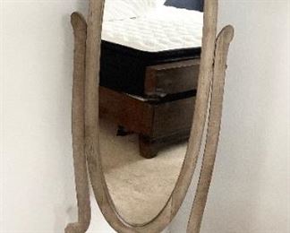 Hobby Lobby Standing Distressed Wood Mirror