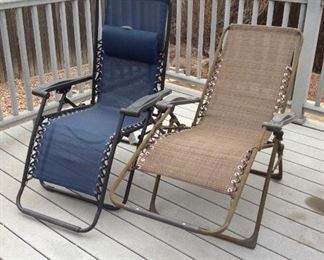 (2) Anti-Gravity Chairs