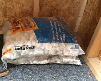 NEW (2) Bags of Vigoro Decorative Stone White Rock