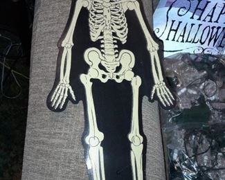 Vintage Glow-In-The-Dark Skeleton