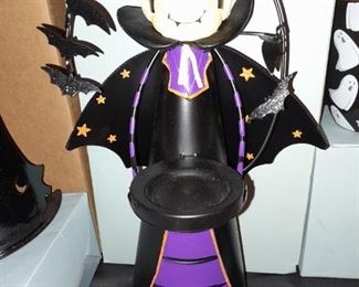 Halloween PartyLite Dracula Vampire Tea Light Holder