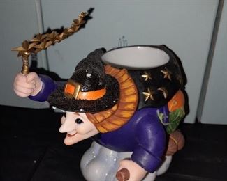 Halloween PartyLite Witch Votive Candle Holder