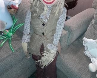 Large Floor Scarecrow
