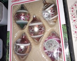 Glass Christmas Ornaments