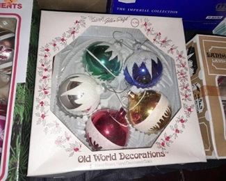 Glass Christmas Ornaments
