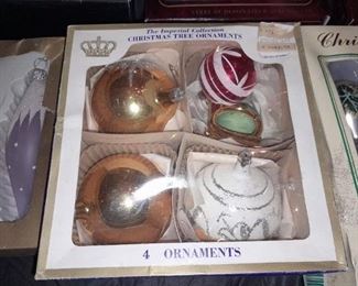 Glass Christmas Ornaments