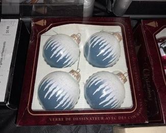 Glass Christmas Ornaments