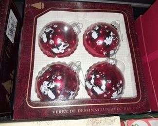 Glass Christmas Ornaments