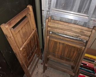 Wooden Folding Chairs