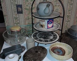 Assorted Kitchen Contents (Glassware, China, Dishware, Etc.)