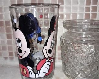 Vintage Disney Glass