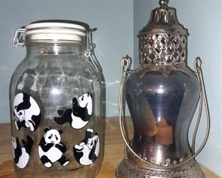 Panda Bear Jar