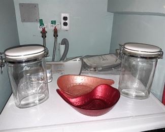 Assorted Kitchen Contents (Glassware, China, Dishware, Etc.)