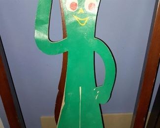 Vintage Cardboard Gumby