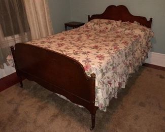 Antique Headboard & Footboard