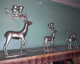 Christmas Deer Candle Hodlers