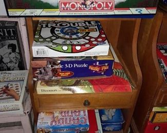 Board Games & Nightstands