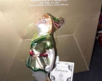 Peter Pan Polonaise By Kurt S. Adler Glass Ornament