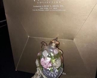 Shoe Polonaise By Kurt S. Adler Glass Ornament