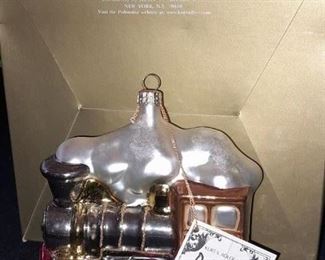 Train Polonaise By Kurt S. Adler Glass Ornament