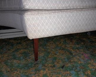 Vintage Mid-Century Modern Sectional Couch/Sofa