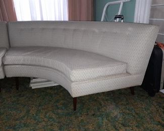 Vintage Mid-Century Modern Sectional Couch/Sofa