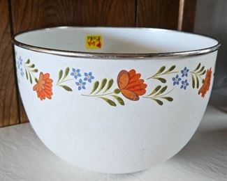 Metal Enamel bowl