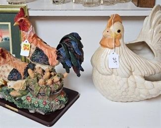 Roosters and Chickens