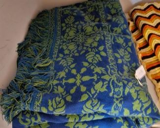 Vintage Jacquard Blanket