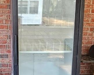 Dr. Pepper refrigerated cooler unit