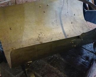 Metal wood log holder