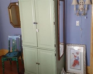 painted computer cabinet