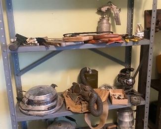 Even a old gas mask!