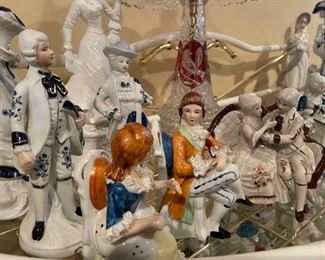 Elizabethan? Ceramic Figurines